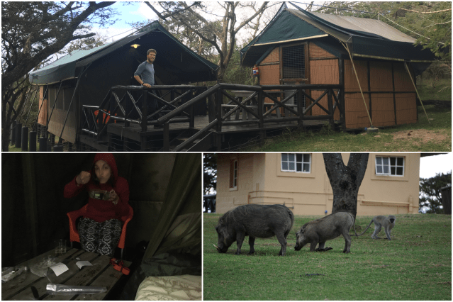 collage campement hluluwe