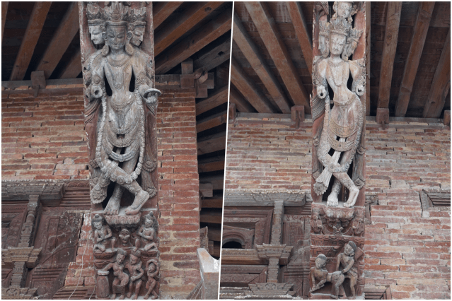 collage scultures coquines Durbar Kat