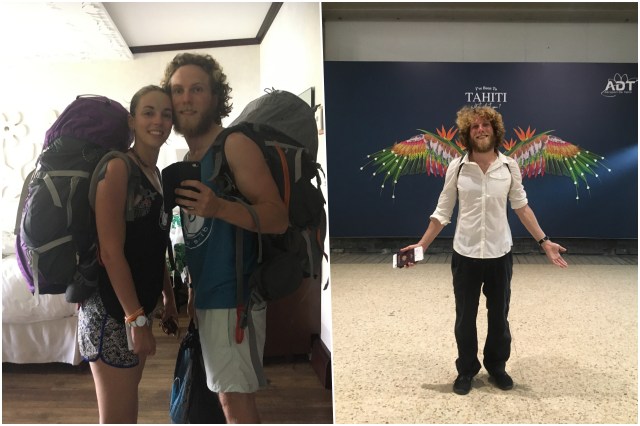 collage byebye Tahiti