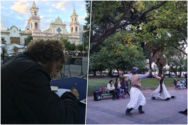 collage salta place